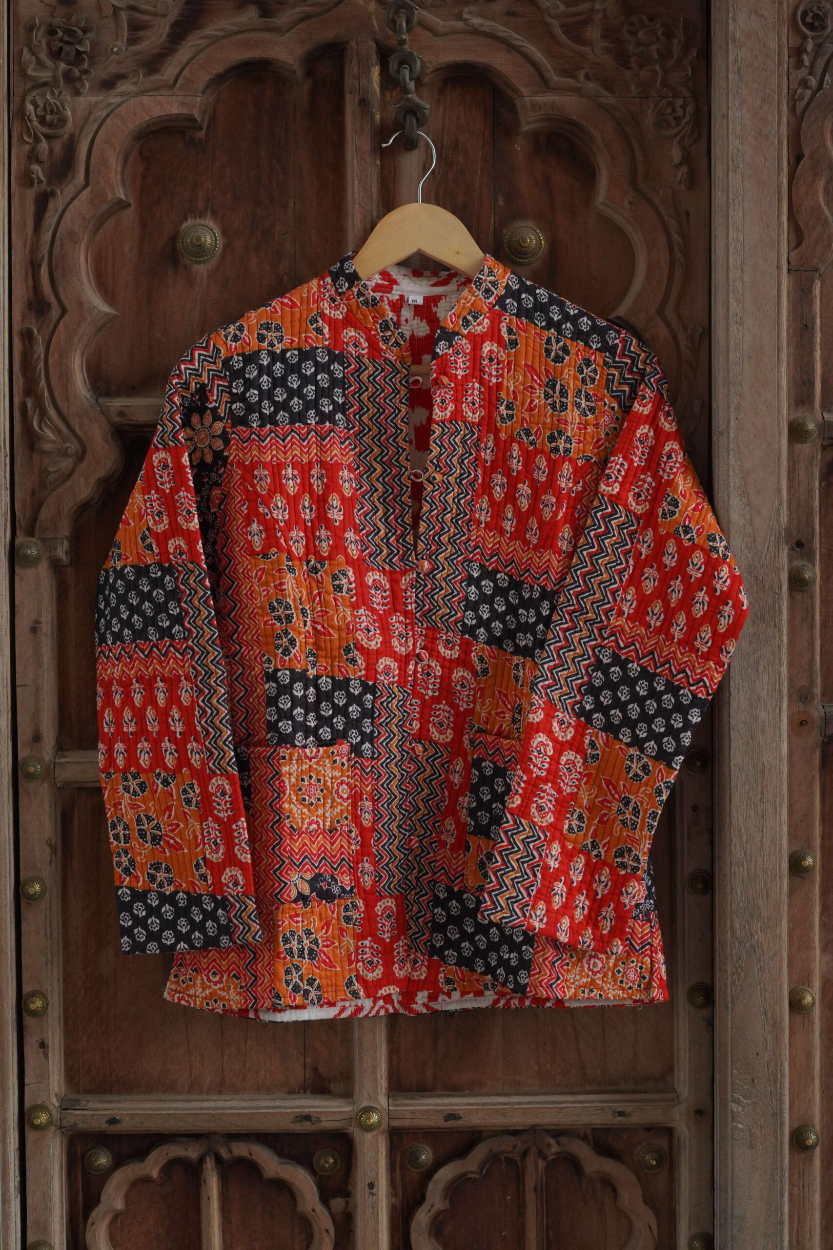 Handembroidered Velvet Jacket | Boho Home Decor | Mimily Shop - Image 5