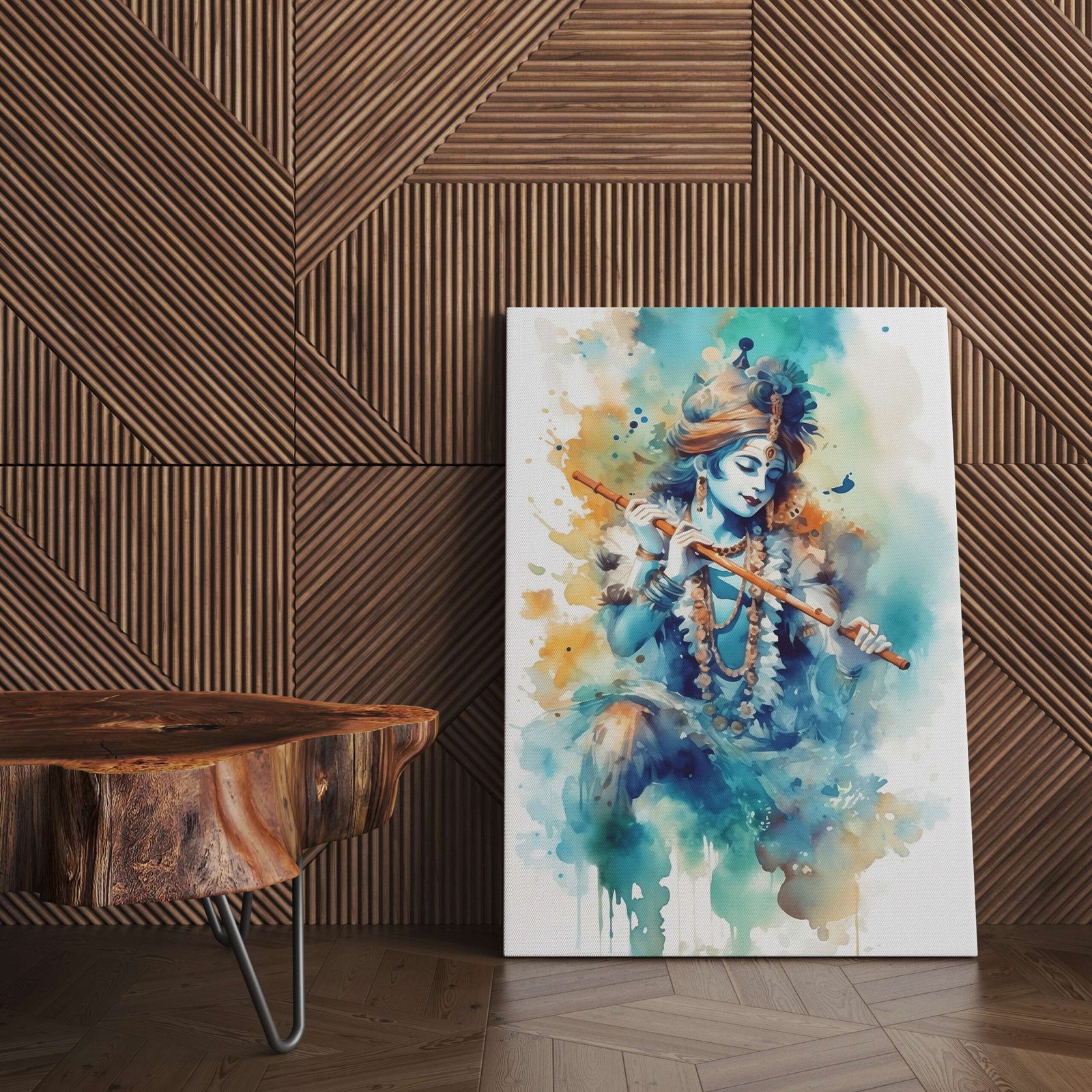 Indian Art Canvas Wall Art | Home Decor Gift | Mimily Shop - Image 3