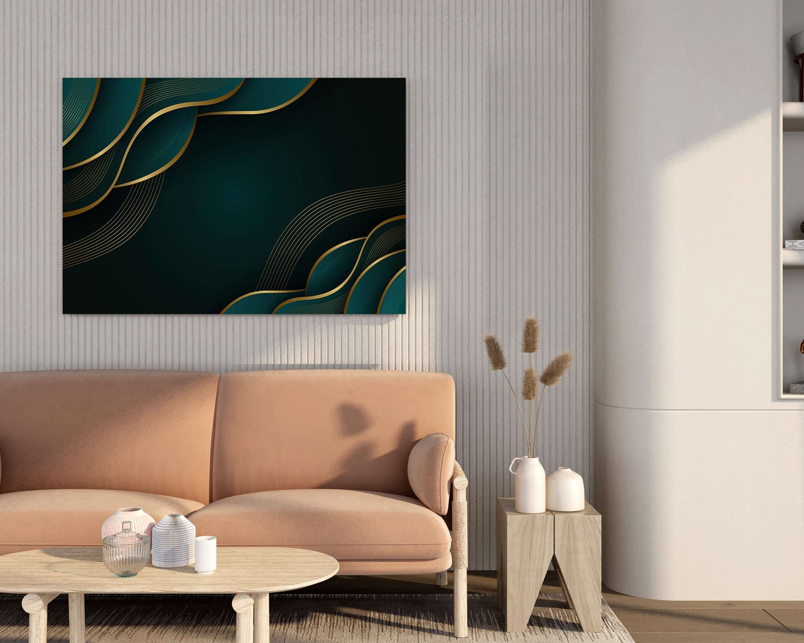 Indian Art Framed Canvas Wall Art | Home Decor Gift | Mimily Shop