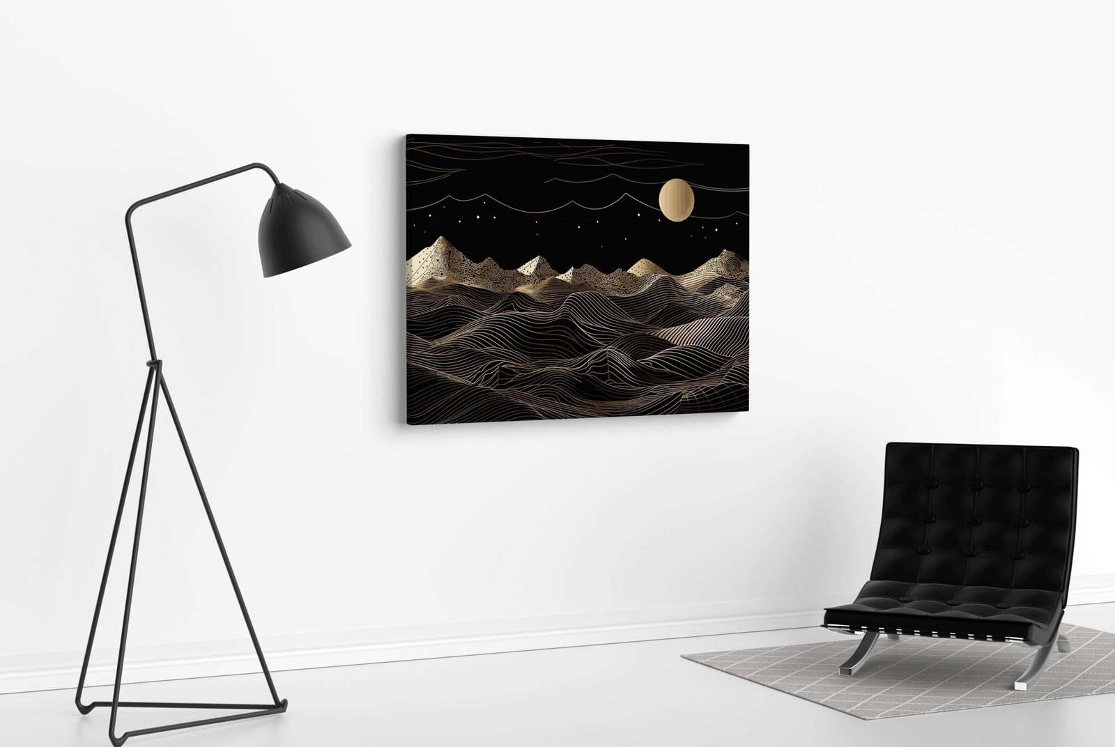 Indian Art Canvas Wall Art | Home Decor Gift | Mimily Shop - Image 2