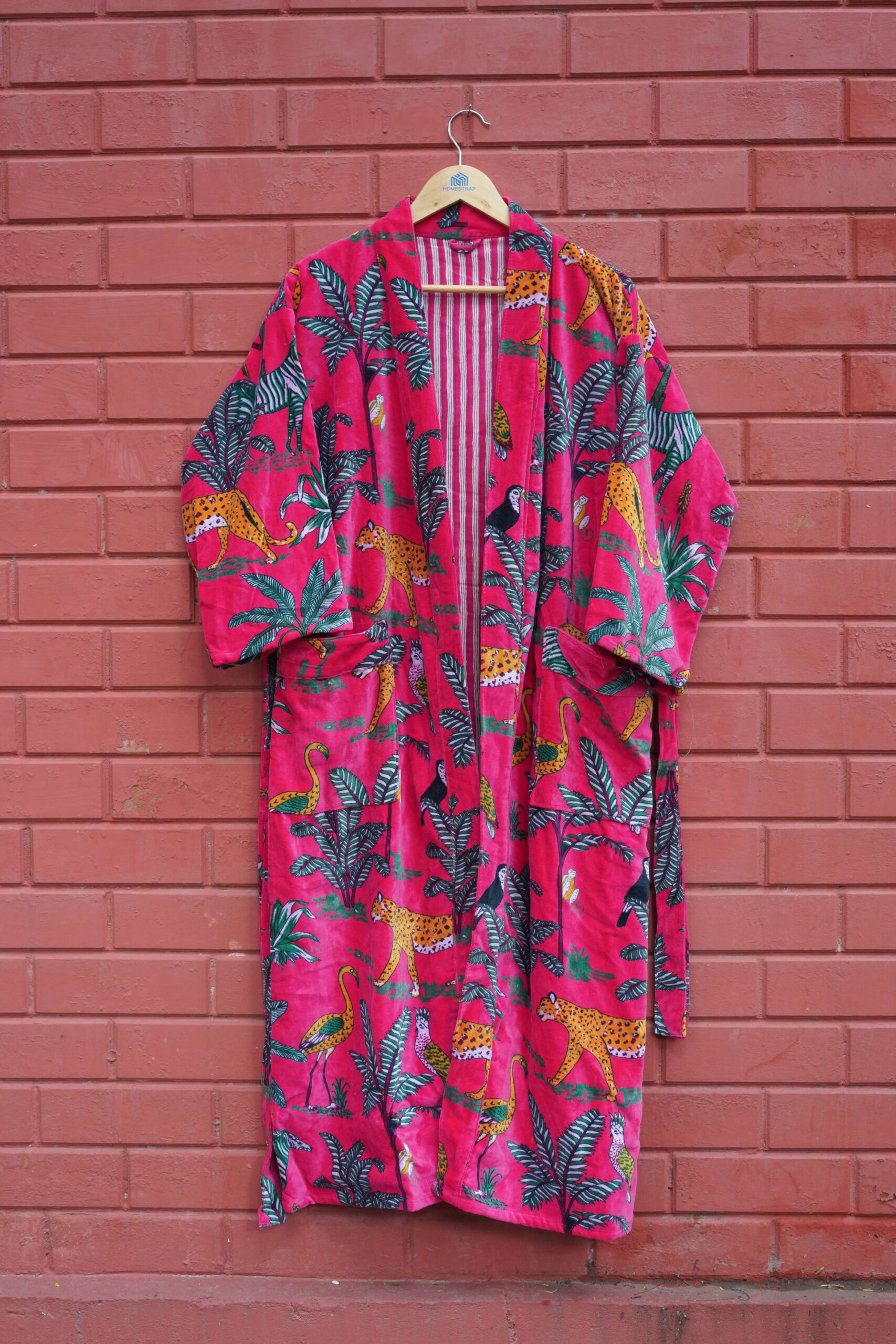 Handembroidered Velvet Jacket | Boho Home Decor | Mimily Shop - Image 5