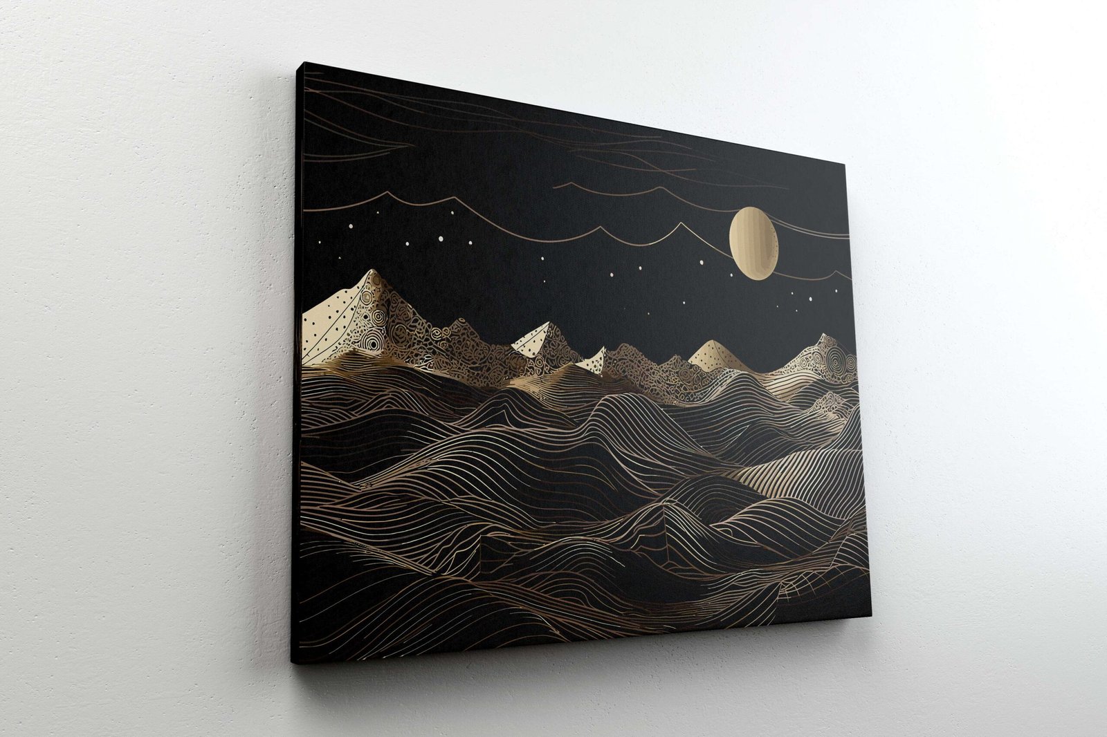 Indian Art Canvas Wall Art | Home Decor Gift | Mimily Shop - Image 3