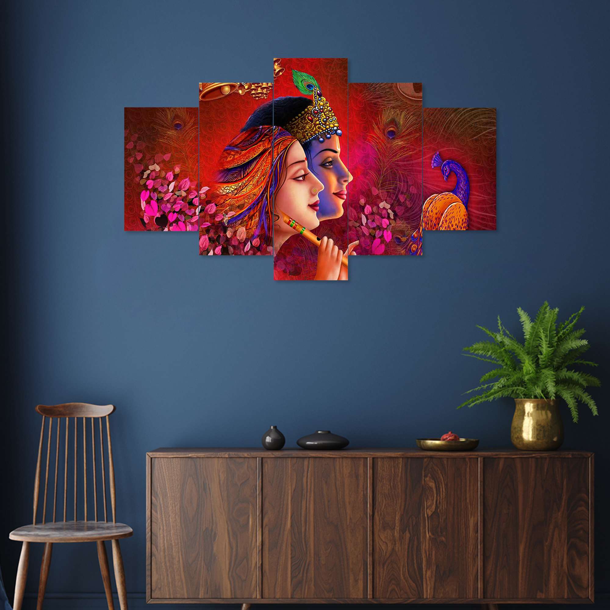 Indian Digital Wall Painting | Home Decor Art | Mimily Shop
