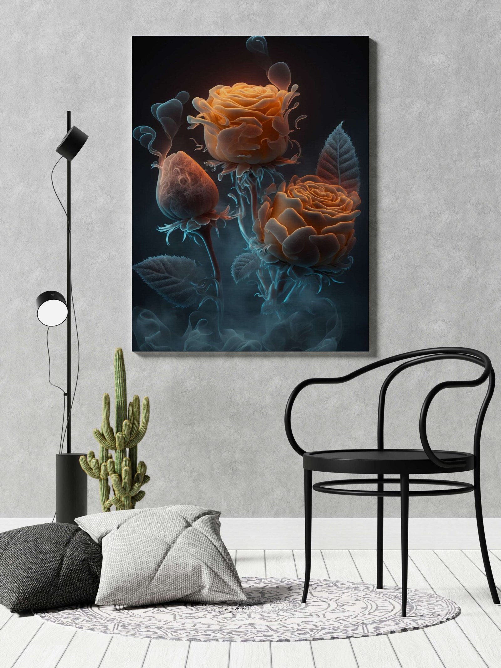 Indian Art Canvas Wall Art | Home Decor Gift | Mimily Shop