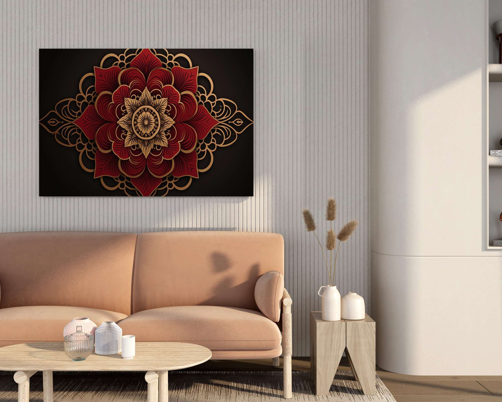 Indian Art Canvas Wall Art | Home Decor Gift | Mimily Shop