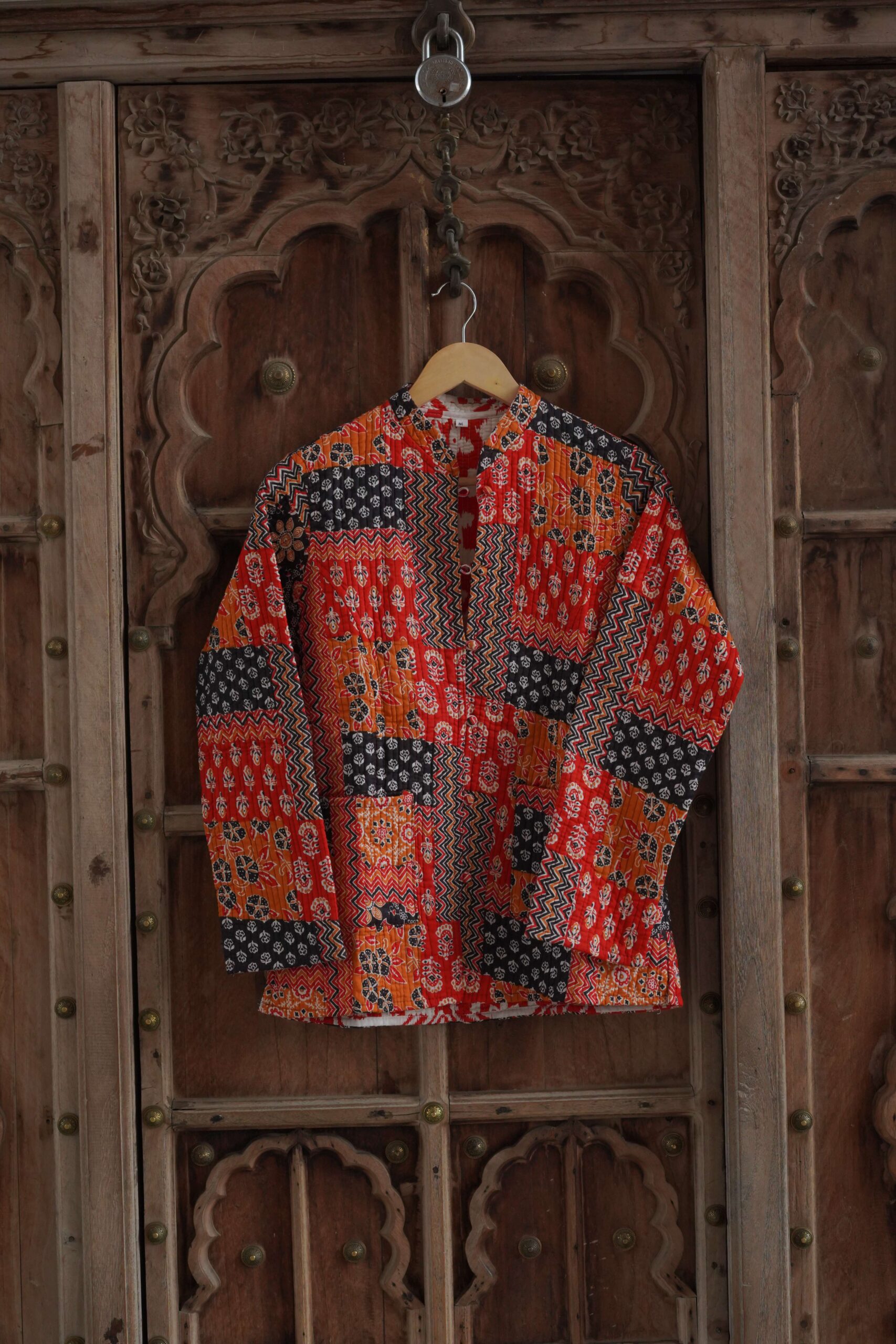 Handembroidered Velvet Jacket | Boho Home Decor | Mimily Shop - Image 6