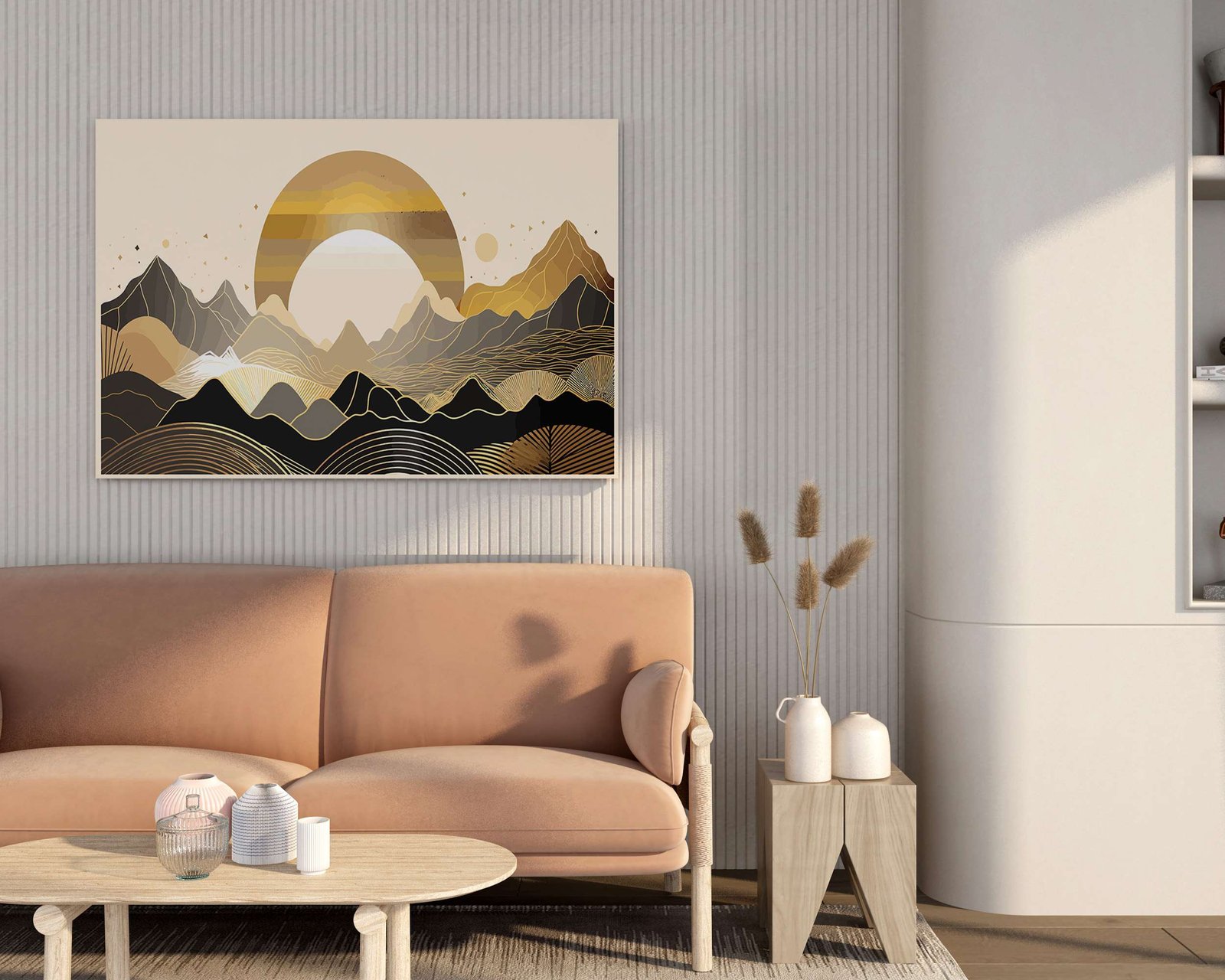 Indian Art Canvas Wall Art | Home Decor Gift | Mimily Shop