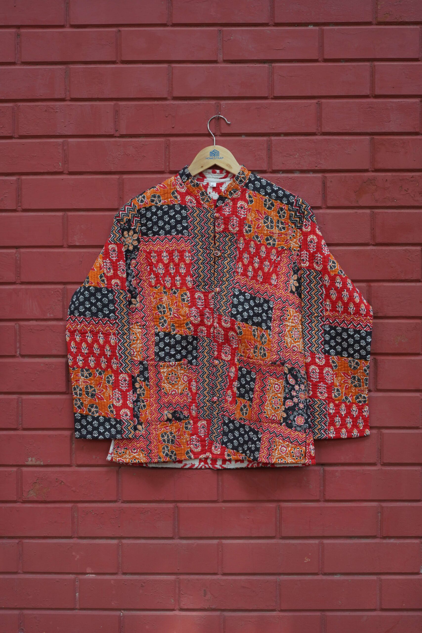 Handembroidered Velvet Jacket | Boho Home Decor | Mimily Shop - Image 2