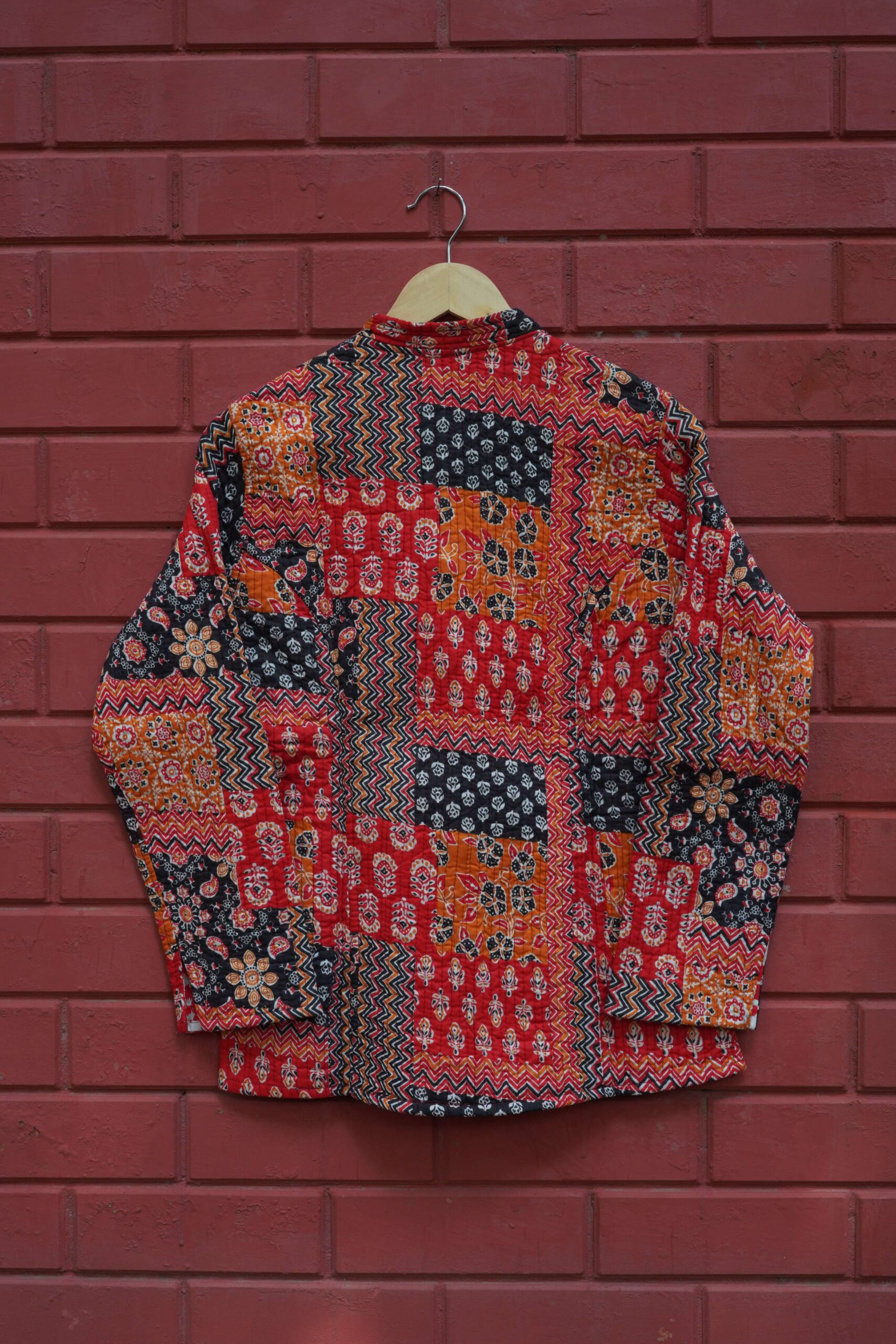 Handembroidered Velvet Jacket | Boho Home Decor | Mimily Shop - Image 4