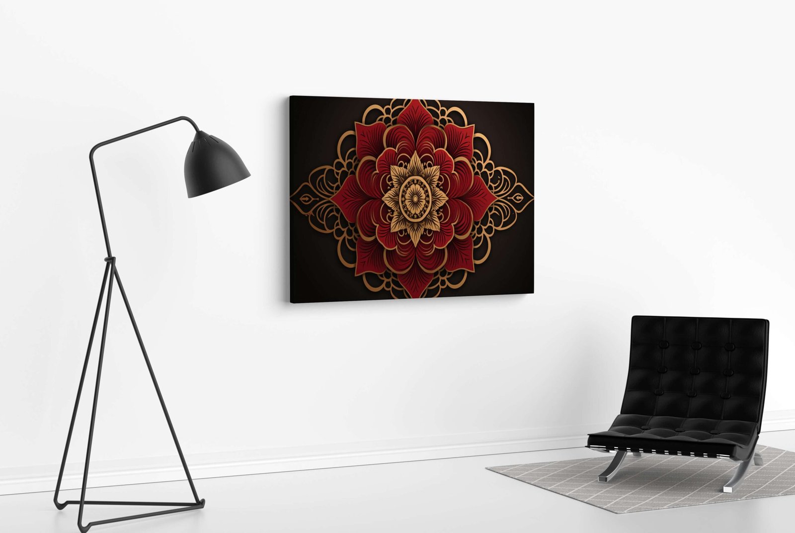 Indian Art Canvas Wall Art | Home Decor Gift | Mimily Shop - Image 4