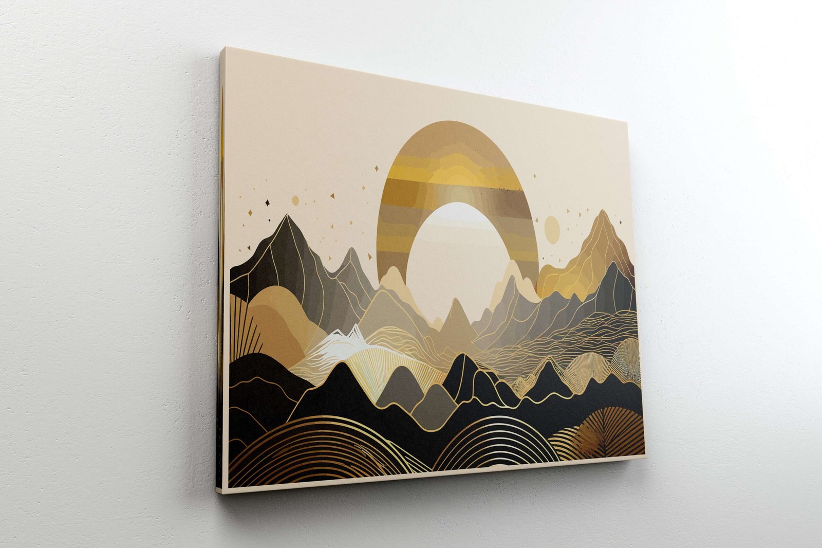 Indian Art Canvas Wall Art | Home Decor Gift | Mimily Shop - Image 2