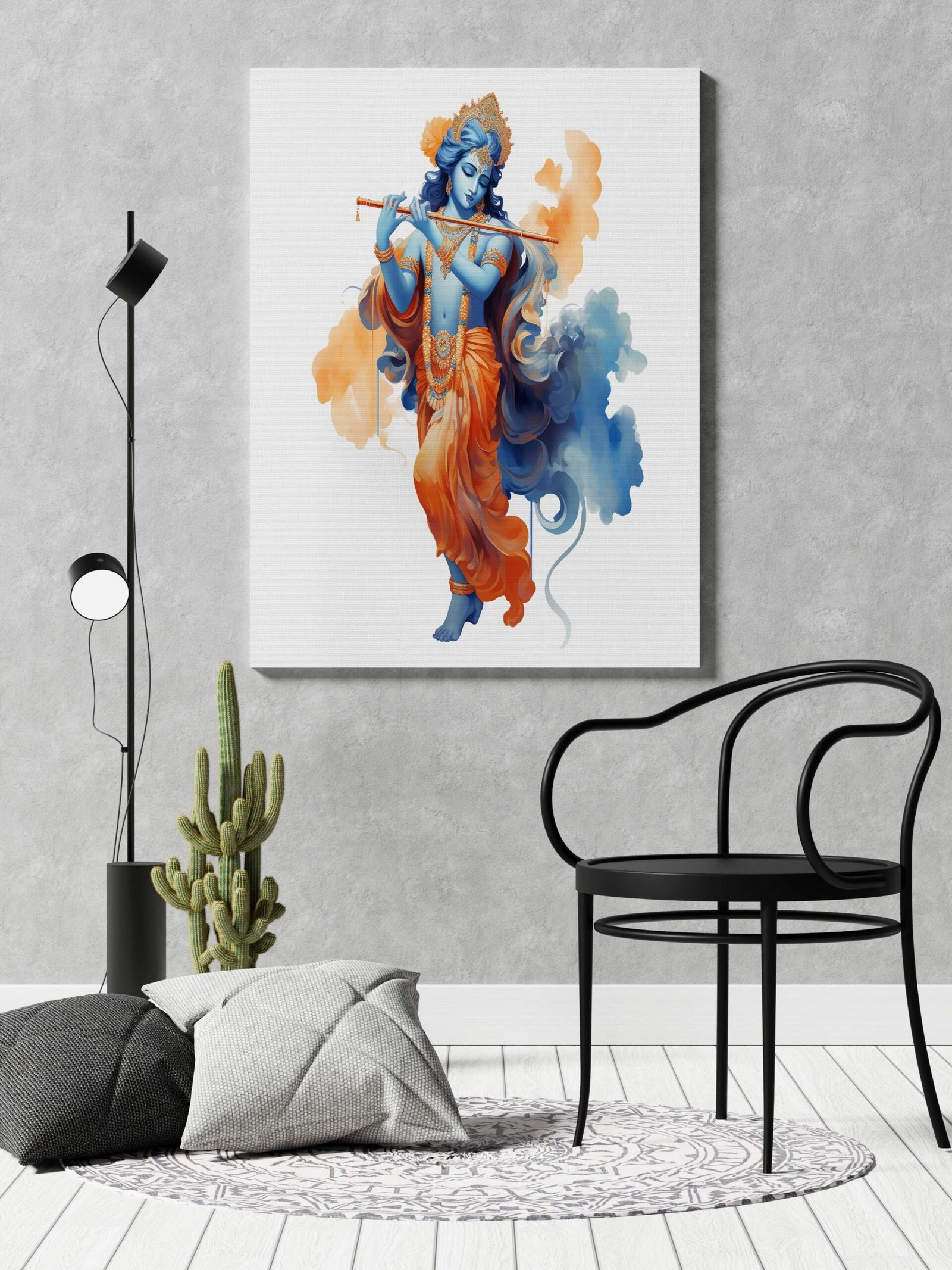 Indian Art Canvas Wall Art | Home Decor Gift | Mimily Shop