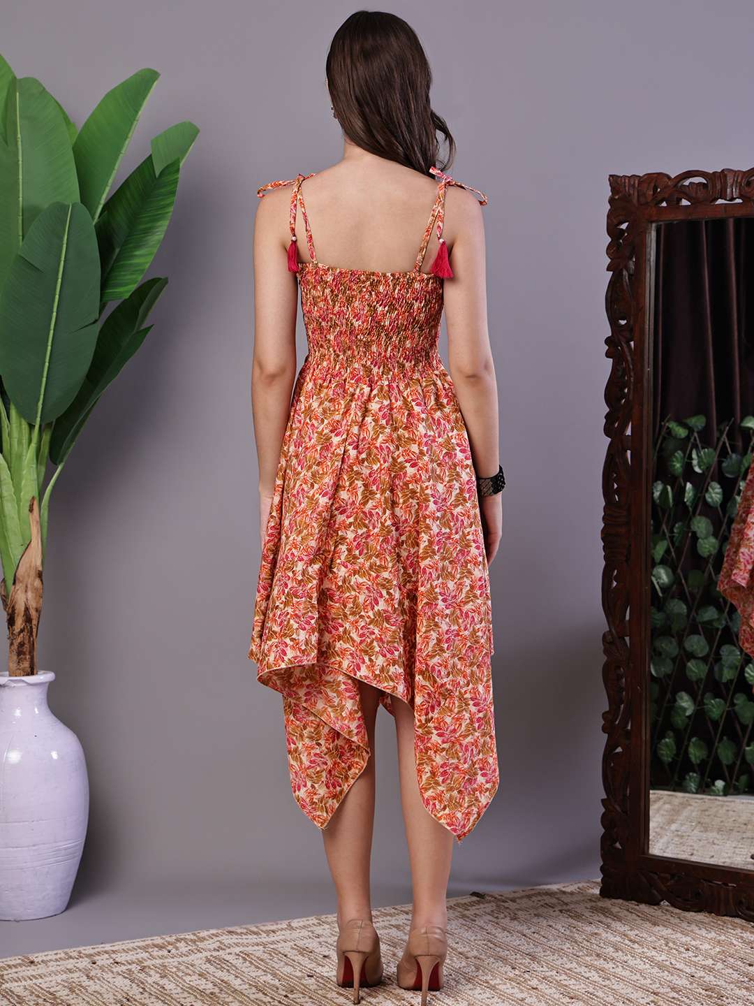 Cotton Handkerchief Hem | Boho & Casual Women's Fashion | Mimily Shop - Image 2