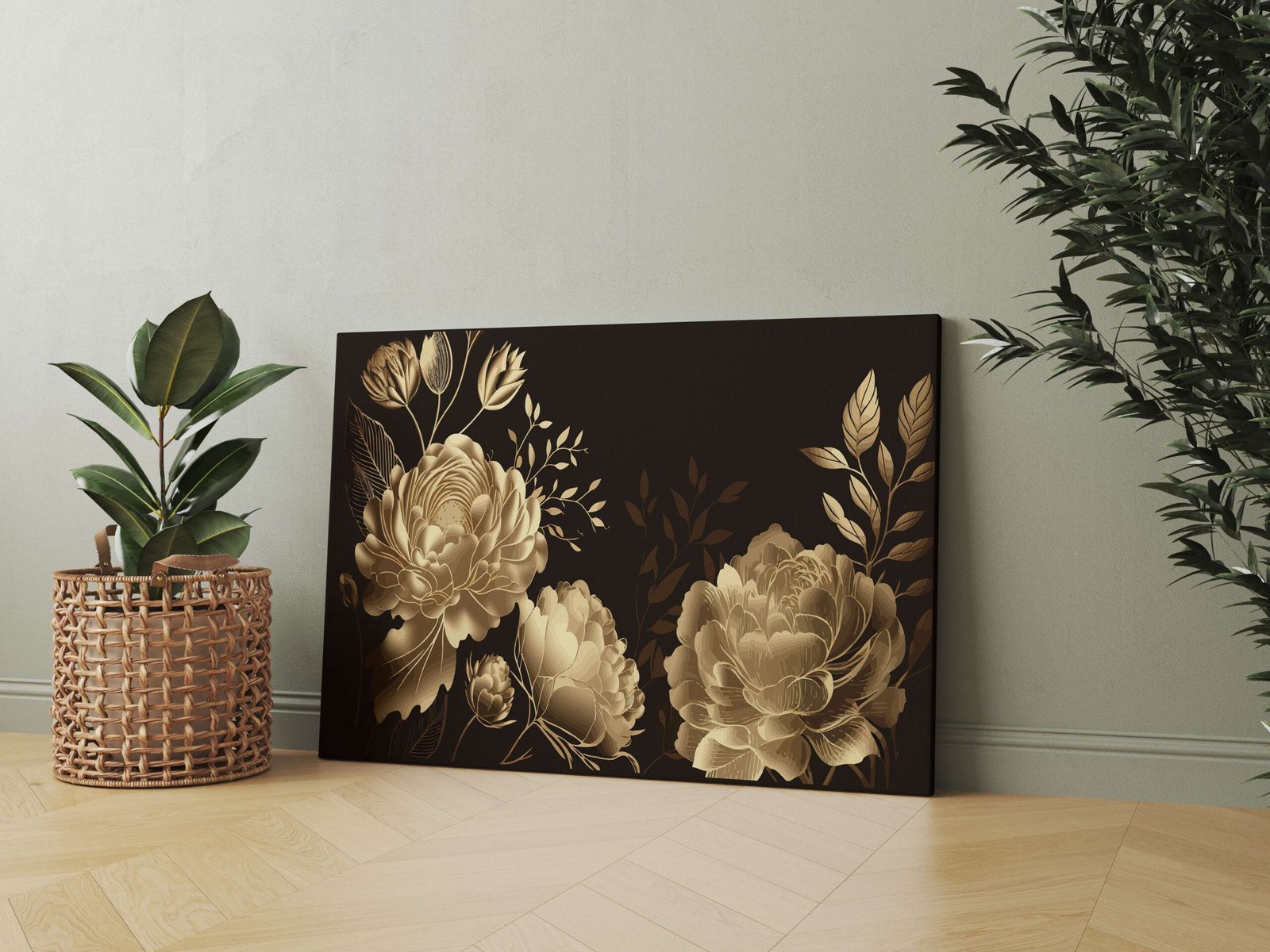 Indian Art Canvas Wall Art | Home Decor Gift | Mimily Shop - Image 4