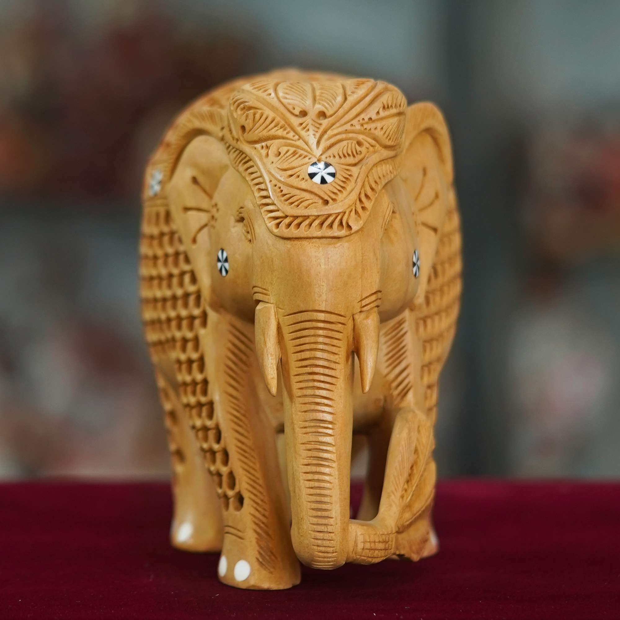 Handcrafted Wooden Decor | Indian Artisan Craft | Mimily Shop - Image 4