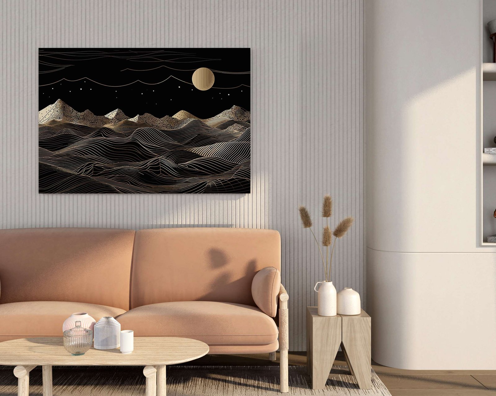 Indian Art Canvas Wall Art | Home Decor Gift | Mimily Shop
