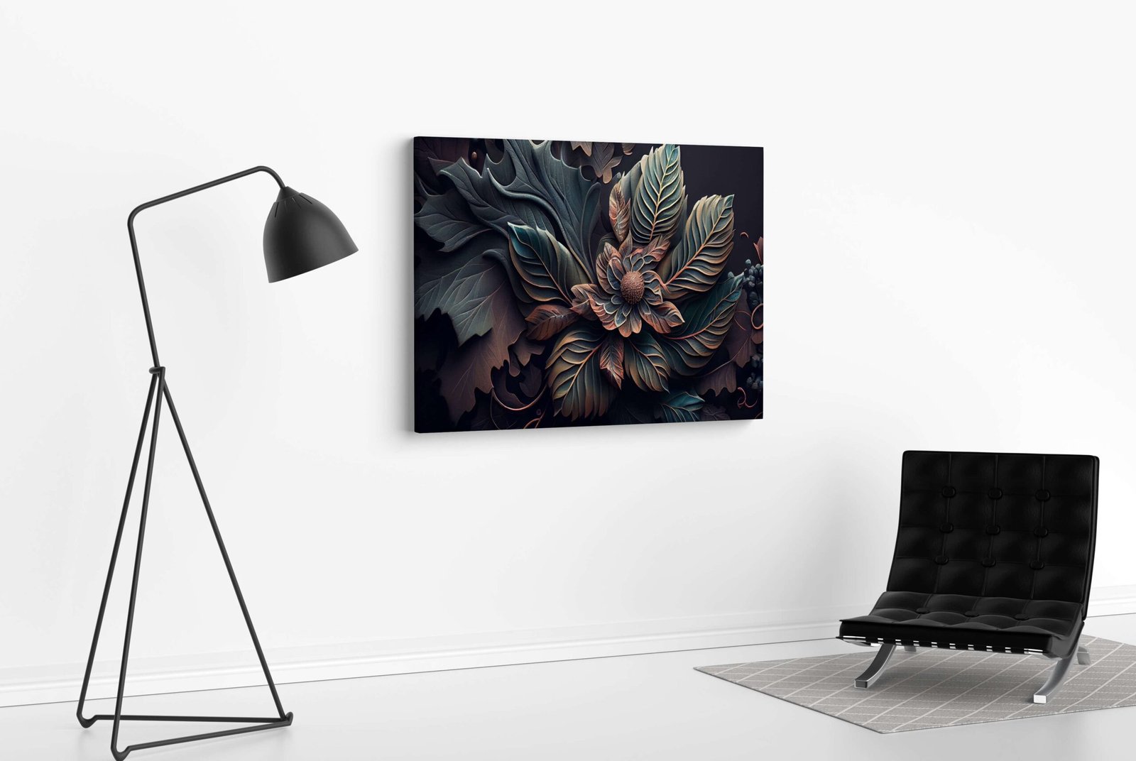 Indian Art Canvas Wall Art | Home Decor Gift | Mimily Shop - Image 3