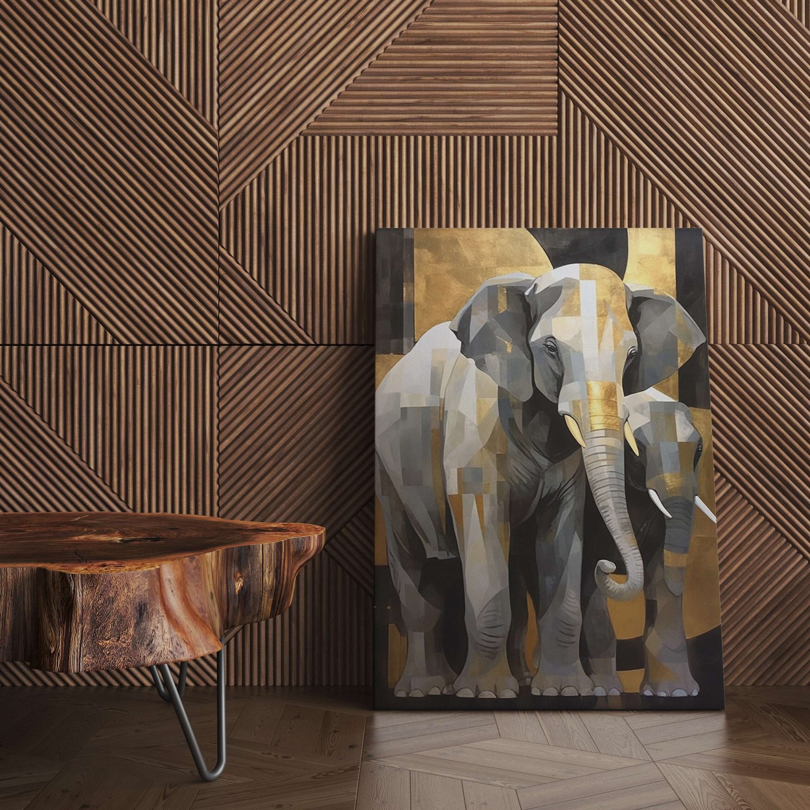 Indian Art Canvas Wall Art | Home Decor Gift | Mimily Shop - Image 2