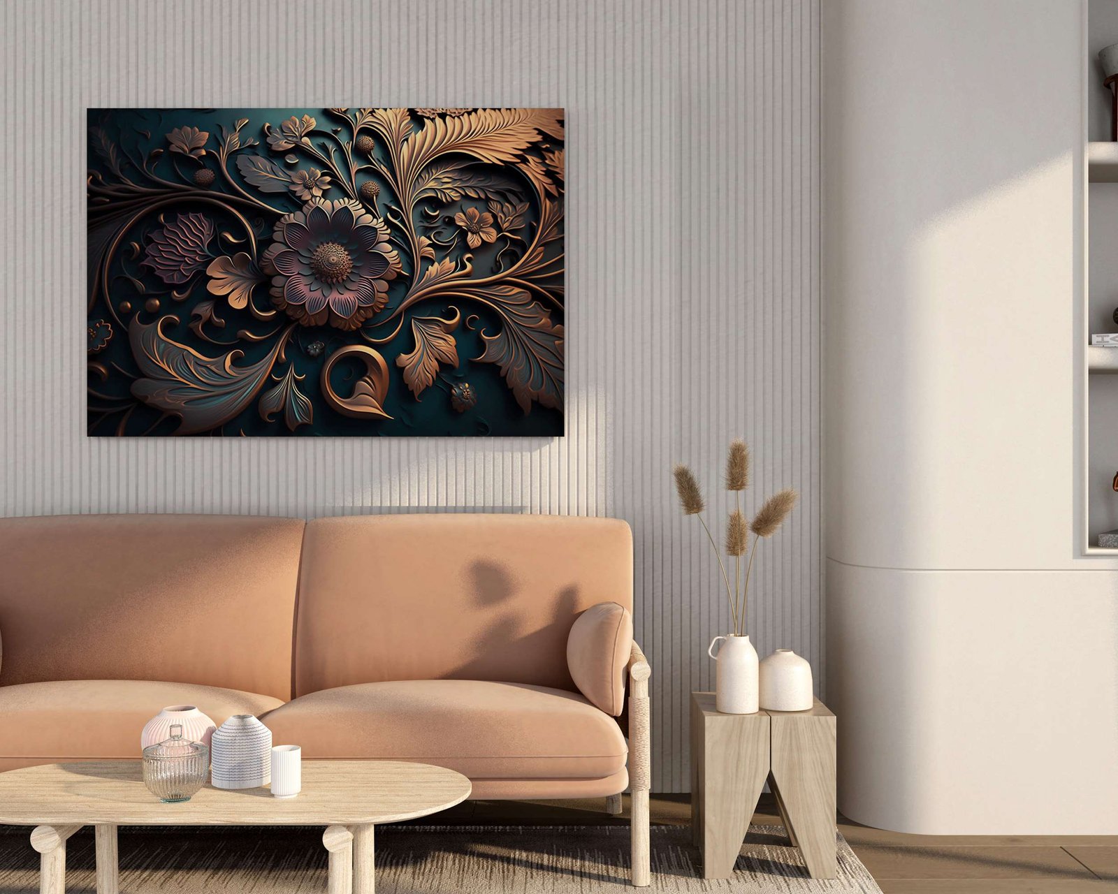 Indian Art Canvas Wall Art | Home Decor Gift | Mimily Shop