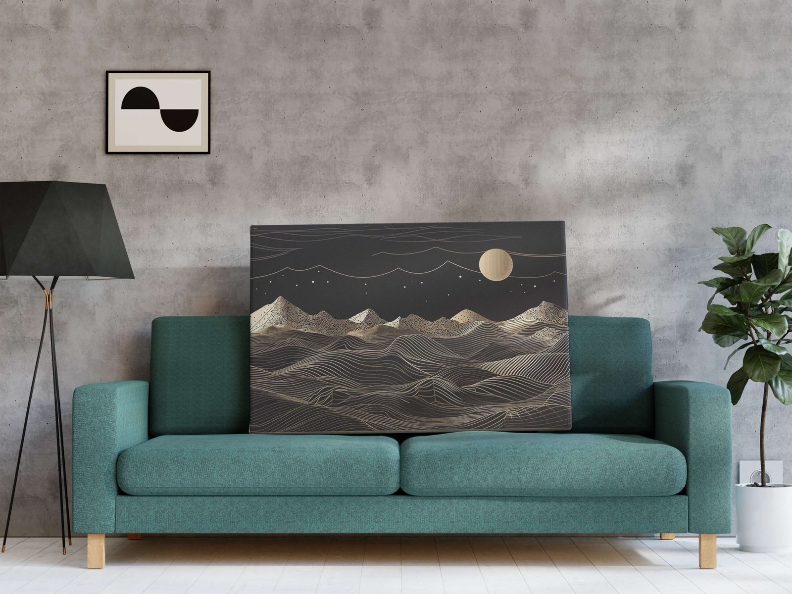 Indian Art Canvas Wall Art | Home Decor Gift | Mimily Shop - Image 4