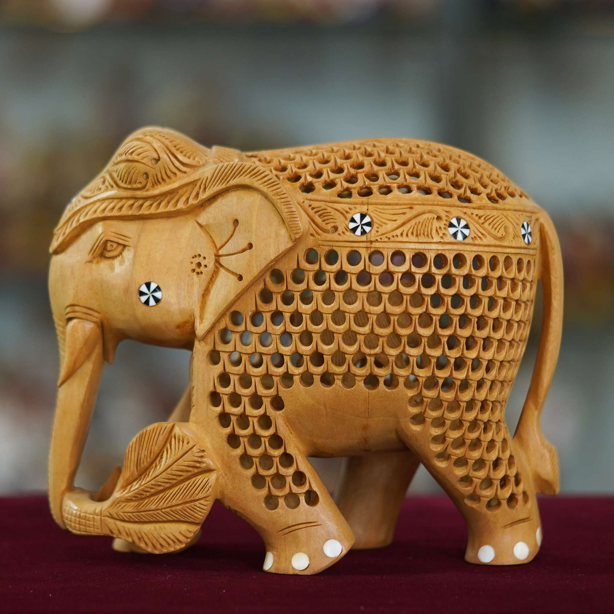 Handcrafted Wooden Decor | Indian Artisan Craft | Mimily Shop - Image 2