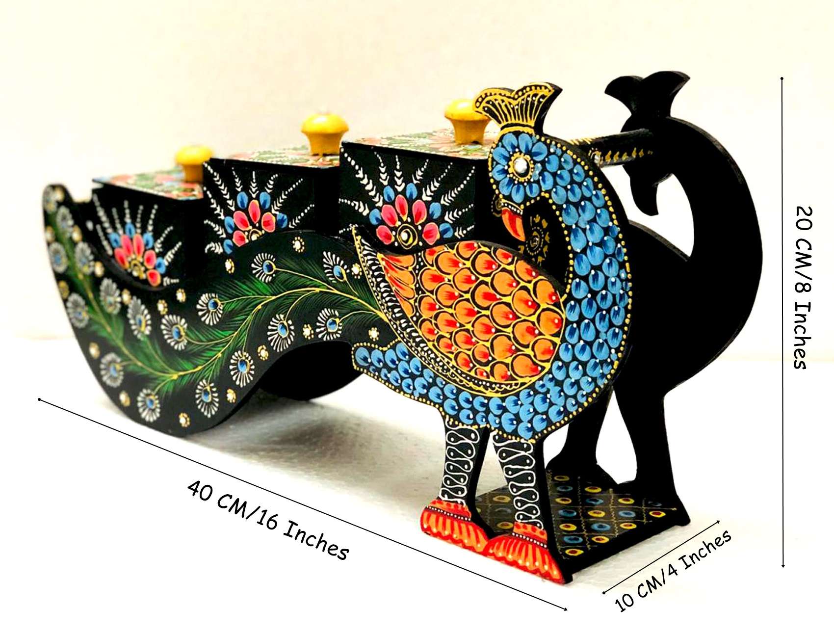 Handcrafted Wooden Decor | Indian Artisan Craft | Mimily Shop - Image 3