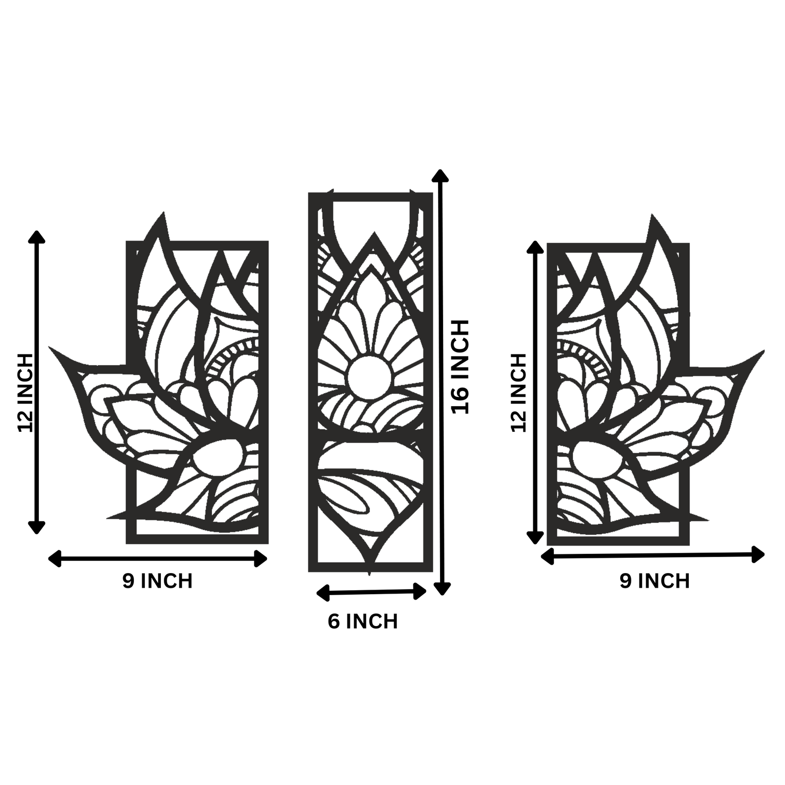 Multi-Piece Circle Wall Art Set | Ready to Hang | Mimily Shop - Image 3