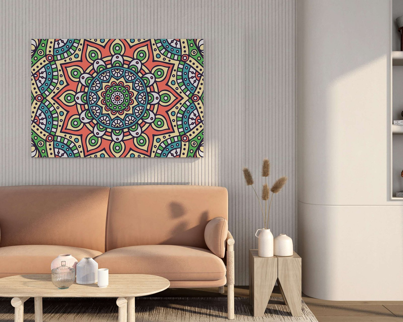 Indian Art Canvas Wall Art | Home Decor Gift | Mimily Shop