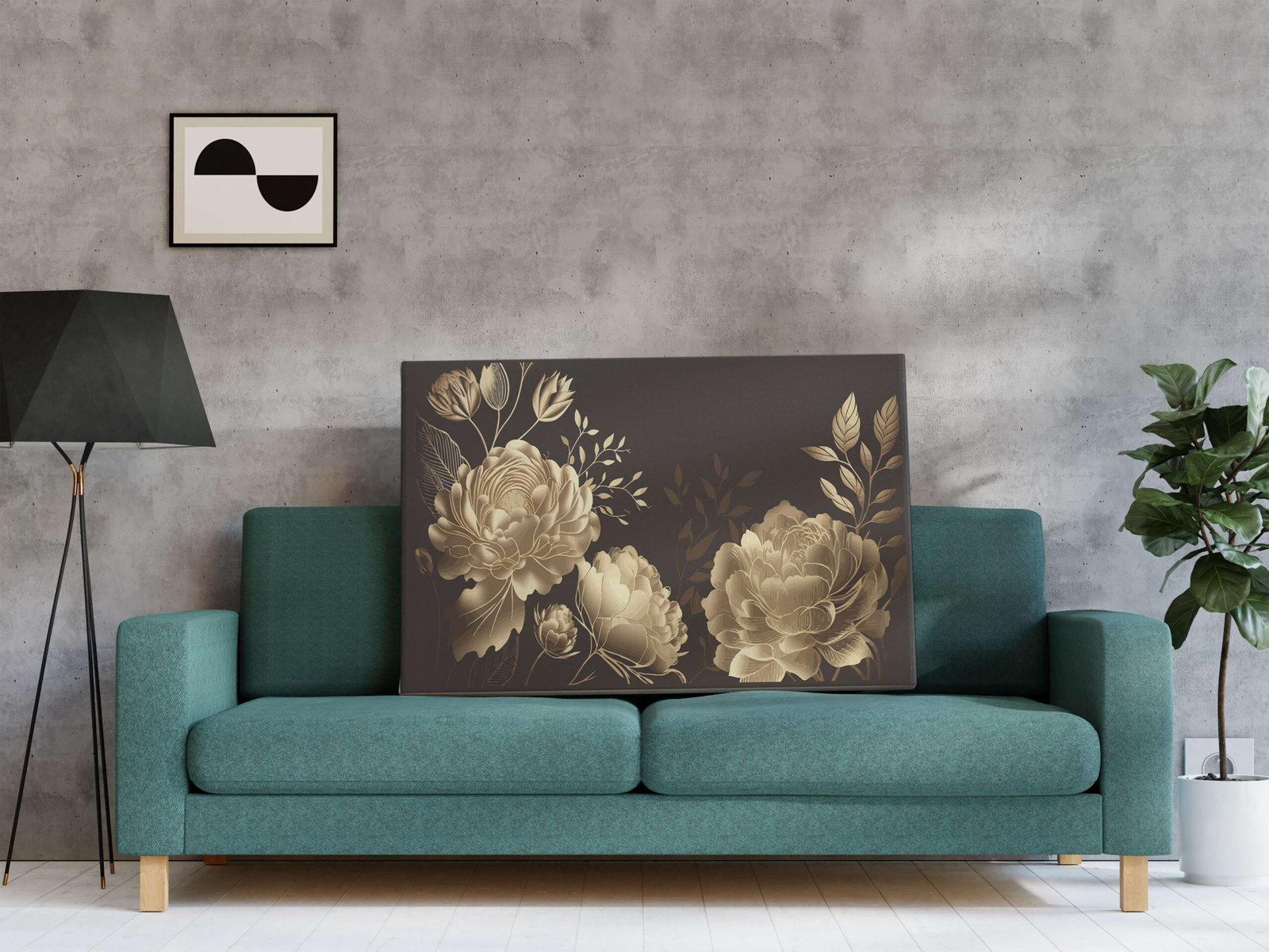Indian Art Canvas Wall Art | Home Decor Gift | Mimily Shop - Image 3