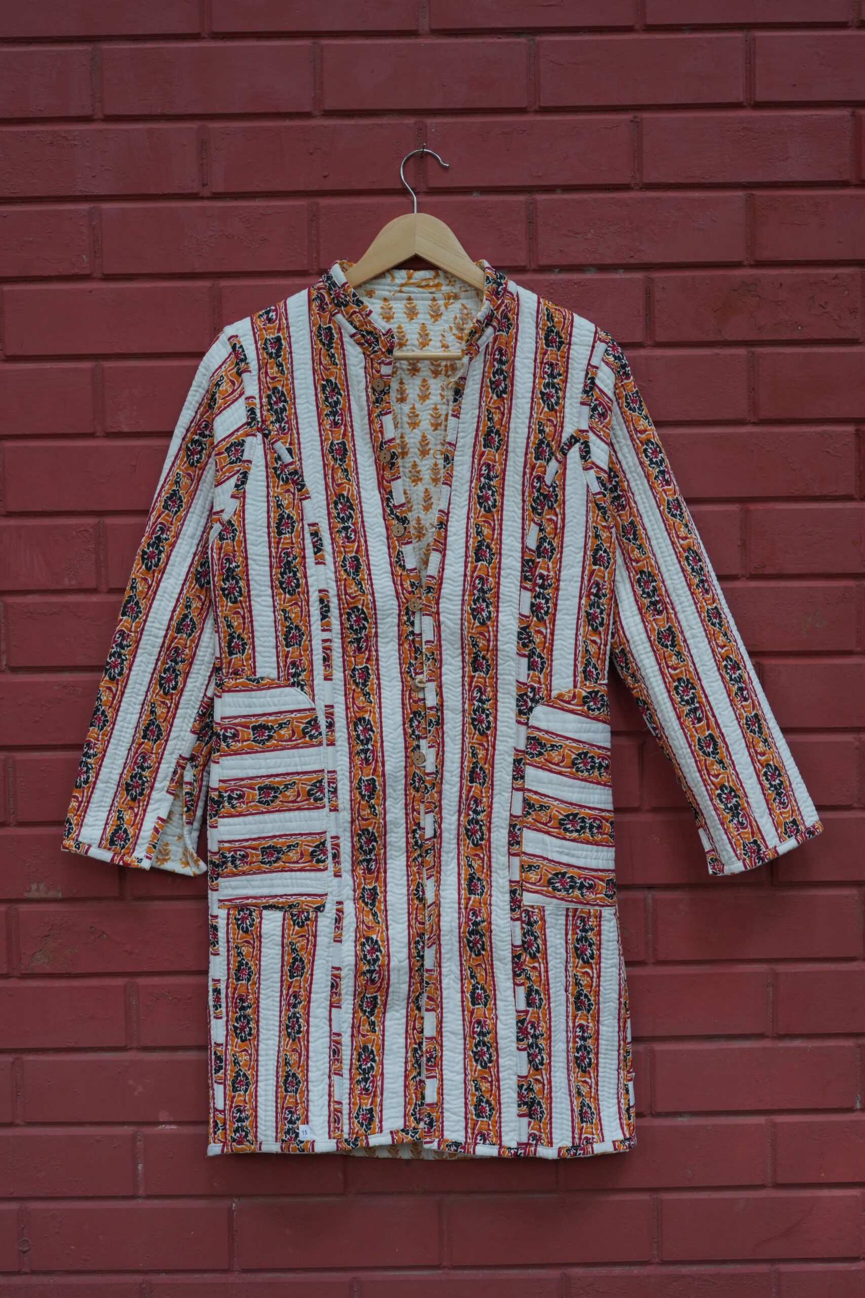 Handembroidered Velvet Jacket | Boho Home Decor | Mimily Shop - Image 4
